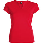 Roly BELICE 6532 Women's Fitted V-Neck Short Sleeve T-Shirt