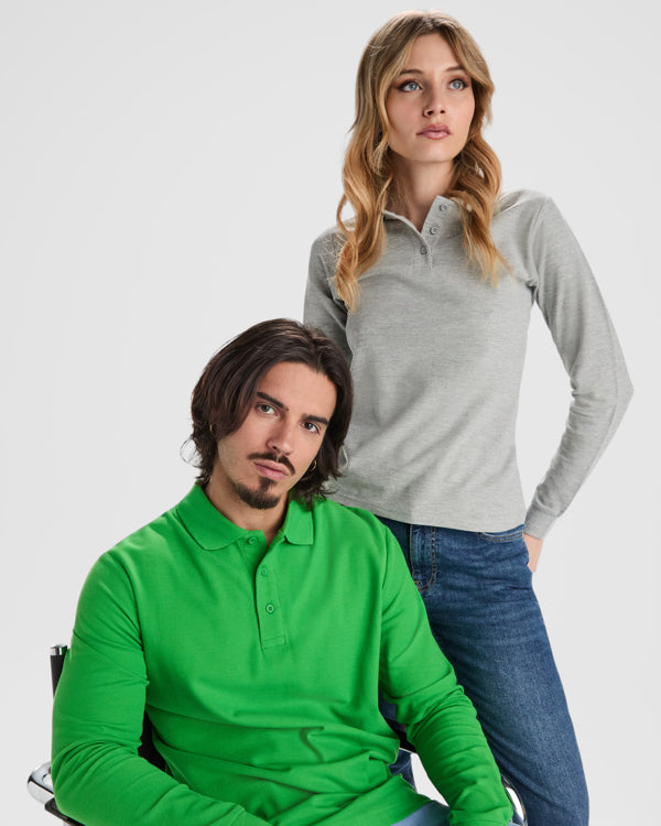 Roly ESTRELLA WOMAN L/S PO6636 Women's Long-Sleeve Polo Shirt