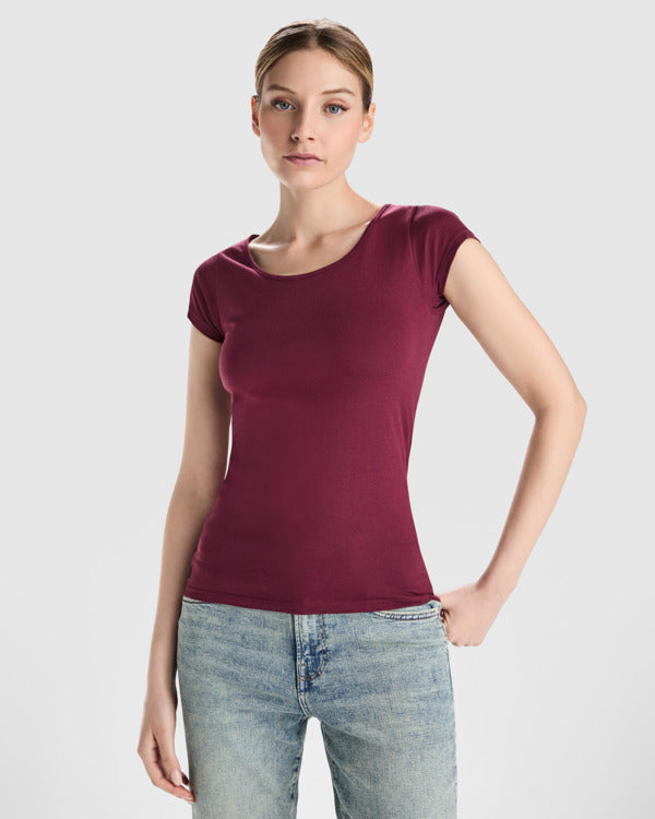 Roly GUADALUPE 6647 Women's Fitted Short-Sleeve T-Shirt