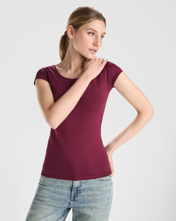 Roly GUADALUPE 6647 Women's Fitted Short-Sleeve T-Shirt