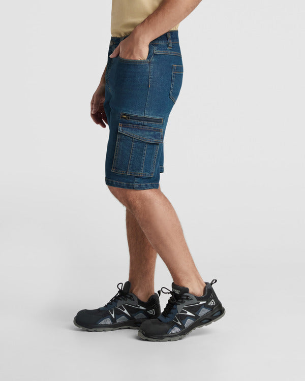 Roly NIVUS 6703 Unisex Denim Shorts