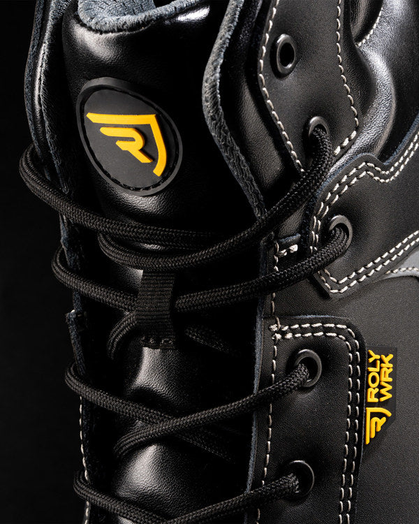 Roly IRON 8389 Unisex Split Leather Safety Boots