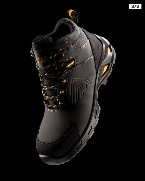 Roly LUA 8391 Unisex Waterproof Leather Safety Boots