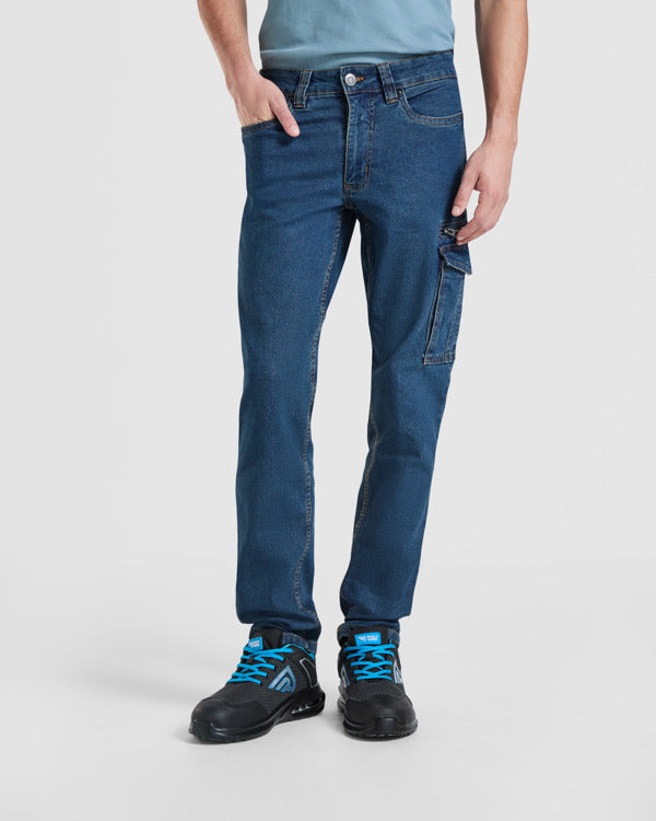 Roly RAPTOR 8402 Unisex Denim Work Trousers