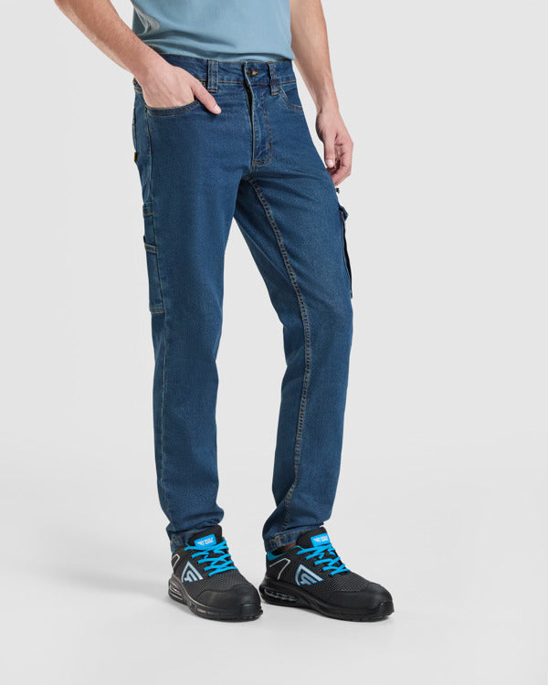 Roly RAPTOR 8402 Unisex Denim Work Trousers