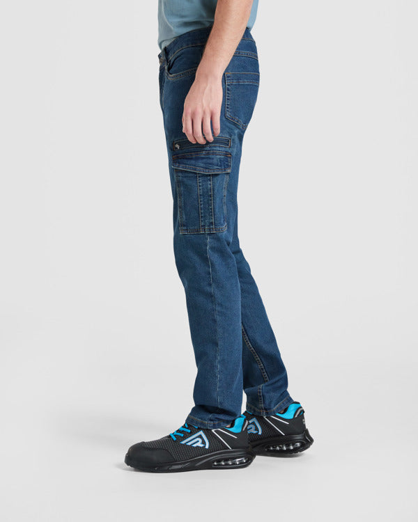 Roly RAPTOR 8402 Unisex Denim Work Trousers