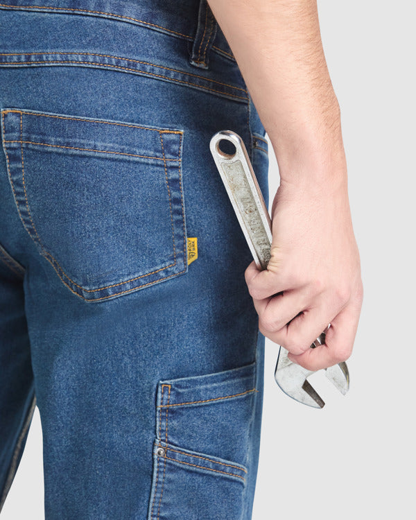 Roly RAPTOR 8402 Unisex Denim Work Trousers