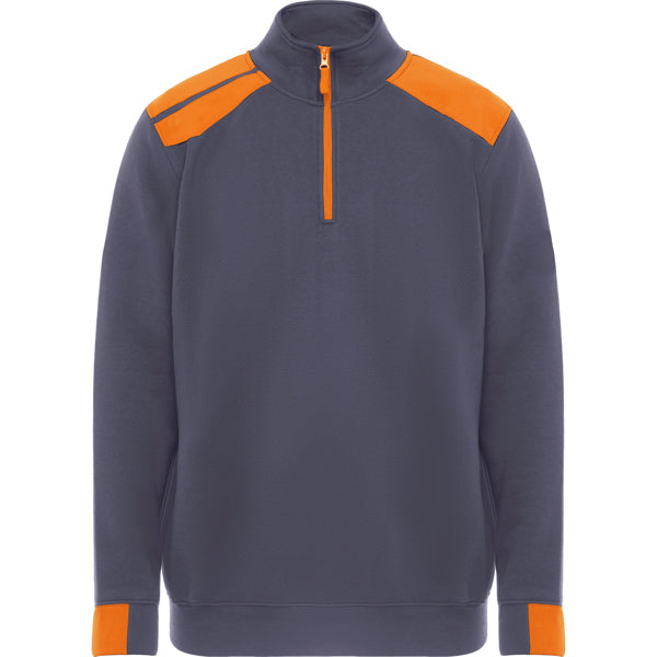 Roly MAVERICK SU8413 Men's Half-Zip Sweatshirt