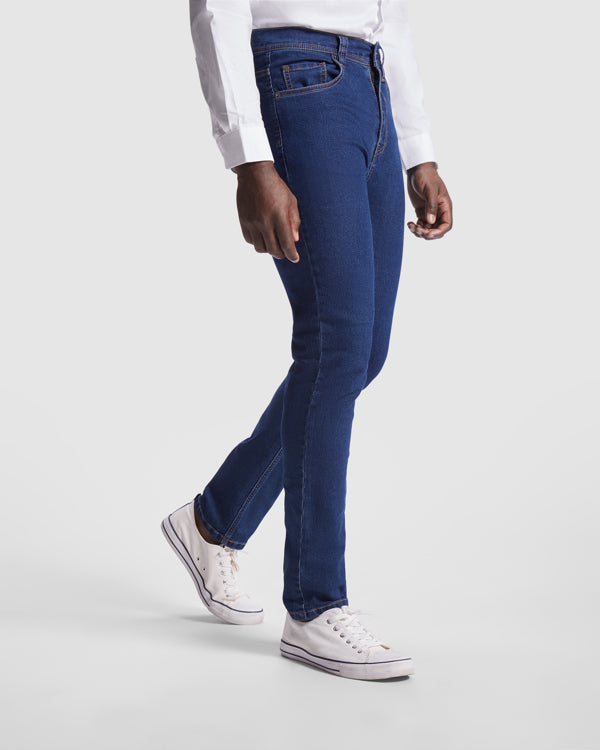 Roly BROCK 8415 Men's Regular-Fit Mid-Rise Denim Jeans