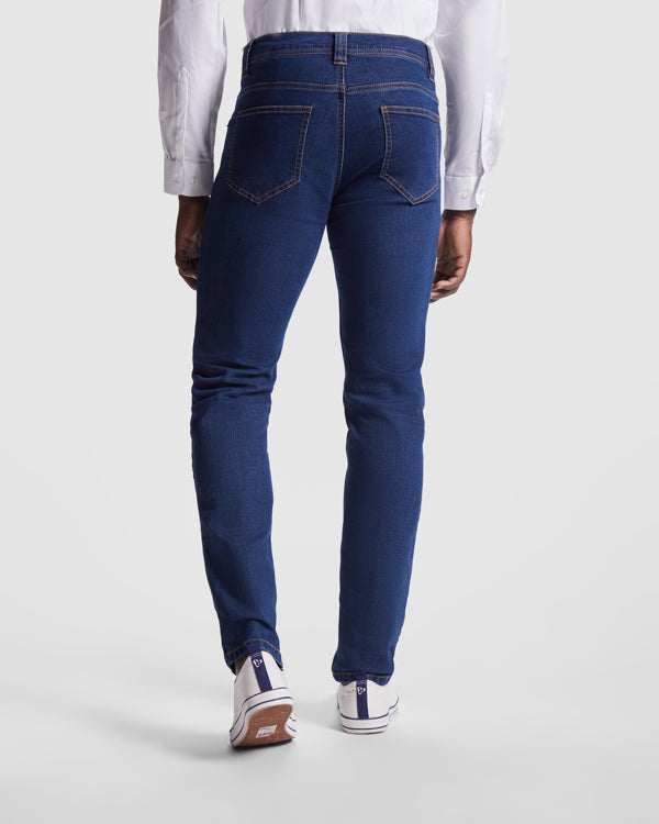 Roly BROCK 8415 Men's Regular-Fit Mid-Rise Denim Jeans