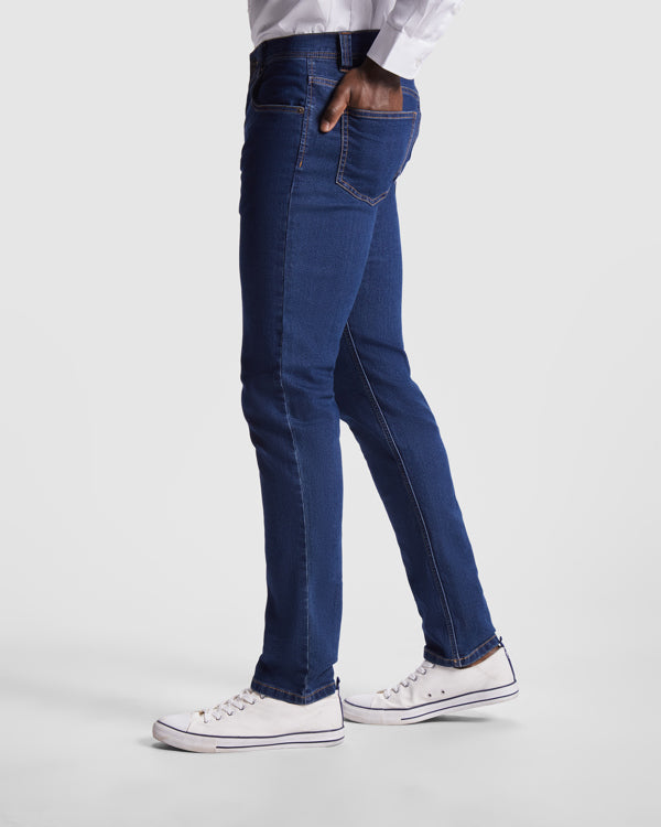 Roly BROCK 8415 Men's Regular-Fit Mid-Rise Denim Jeans