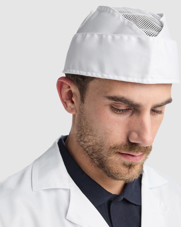 Roly LAGASSE 9090 Unisex Mesh Kitchen Cap