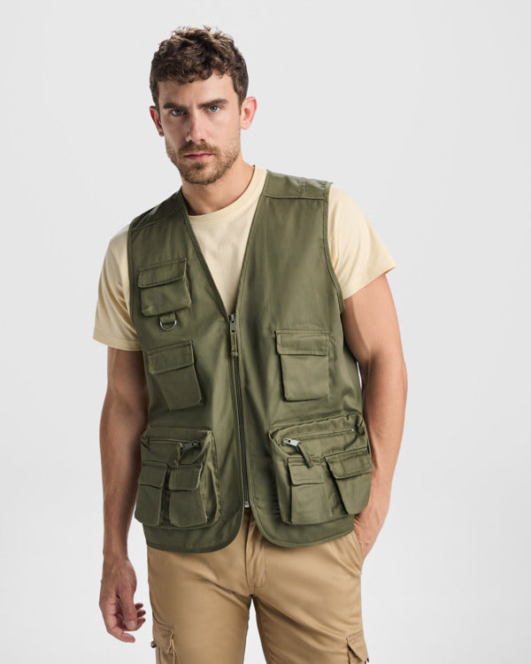 Roly VENERA 9111 Men's Multi-Pocket Work Vest