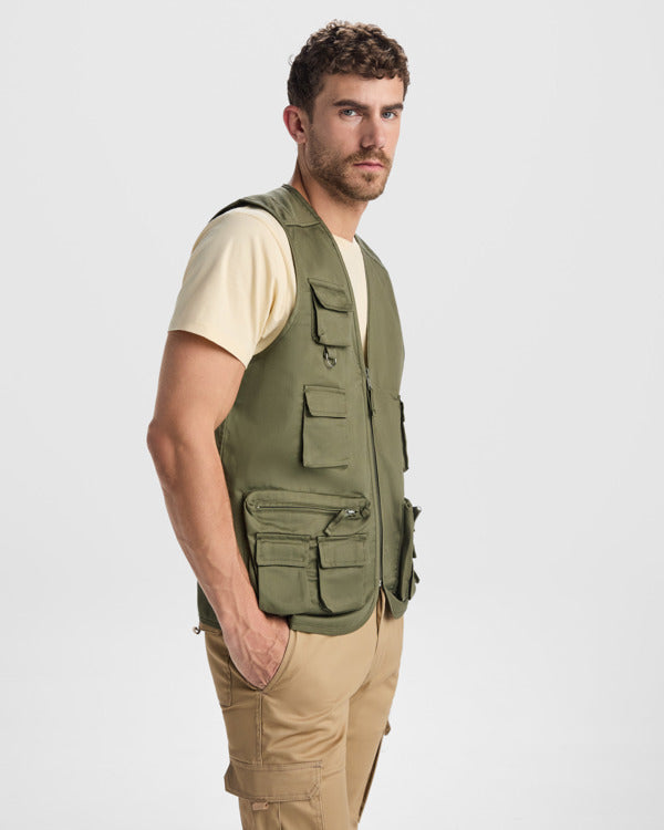 Roly VENERA 9111 Men's Multi-Pocket Work Vest