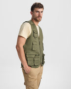 Roly VENERA 9111 Men's Multi-Pocket Work Vest