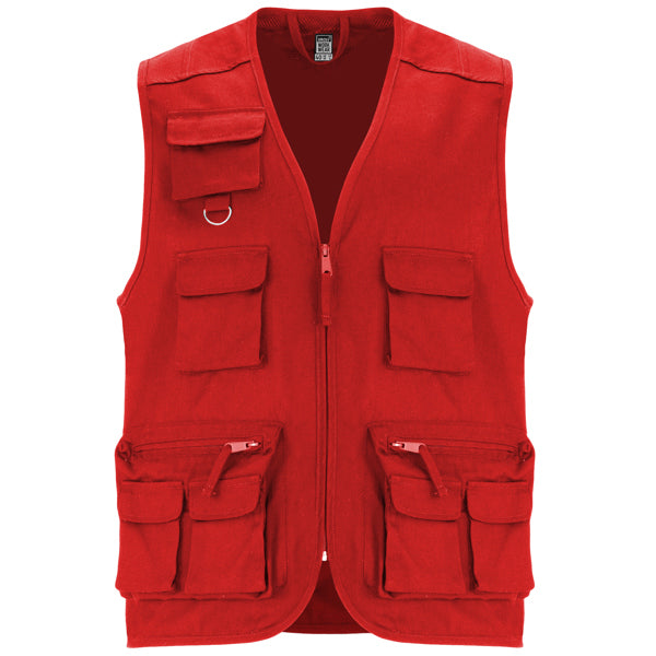 Roly VENERA 9111 Men's Multi-Pocket Work Vest