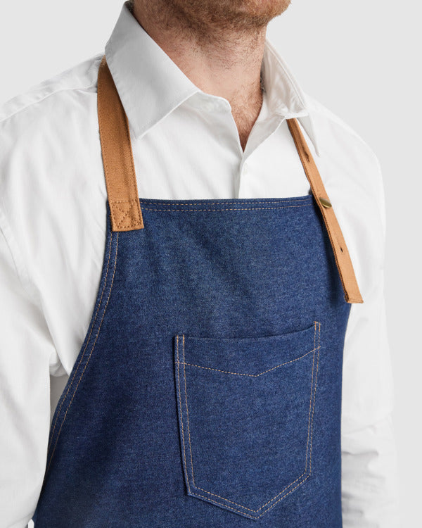 Roly BATALI 9126 Unisex Long Denim Apron
