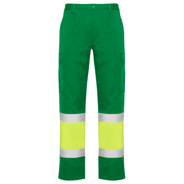 Roly NAOS - High-Visibility Multi-Pocket Trousers - Industrial Safety Workwear