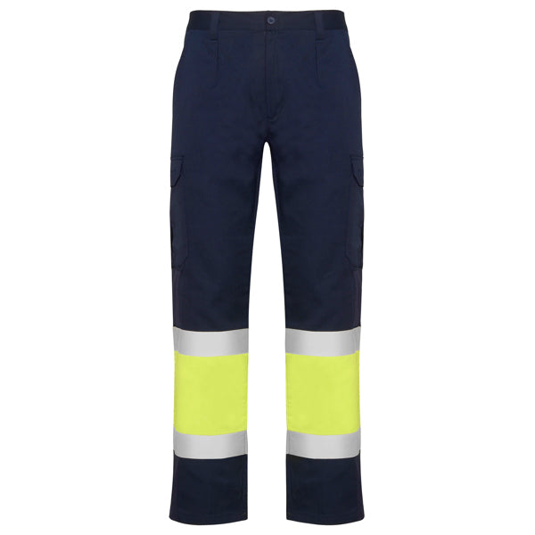Roly NAOS - High-Visibility Multi-Pocket Trousers - Industrial Safety Workwear