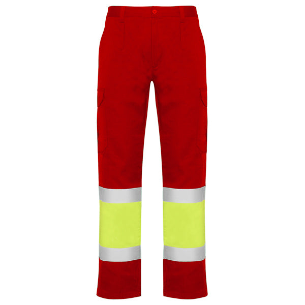 Roly NAOS - High-Visibility Multi-Pocket Trousers - Industrial Safety Workwear