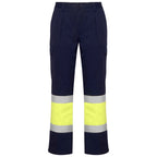 Roly Soan - Two-Tone High Visibility Trousers - Multi-Pocket Safety Cargo - 240GSM