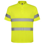 Roly Polaris - Hi-Vis Safety Polo - Breathable Technical Piqué - Industrial Workwear