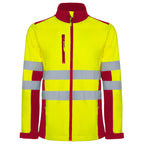 Roly Antares - 3-Layer Hi-Vis Softshell - Waterproof Safety Jacket - Industrial Grade