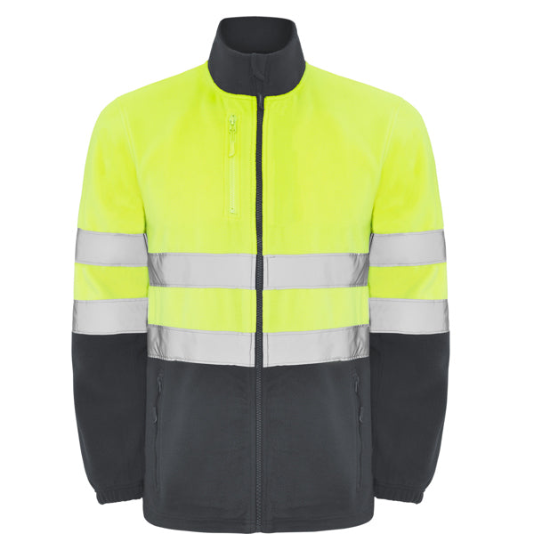 Roly Altair - 300GSM High-Visibility Fleece Jacket - Thermal Safety & Construction Gear