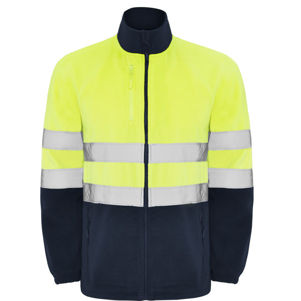 Roly Altair - 300GSM High-Visibility Fleece Jacket - Thermal Safety & Construction Gear