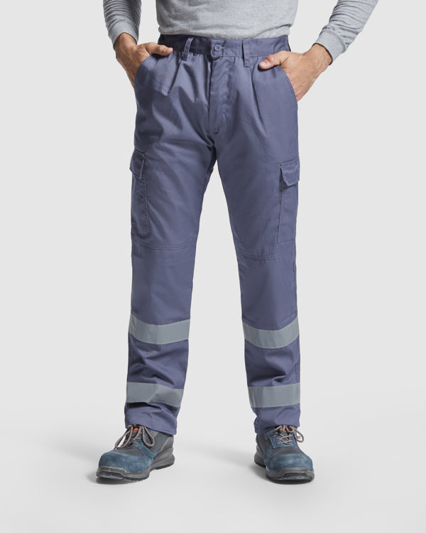 Roly Daily HV reflective work trousers, Lead: supplier product view