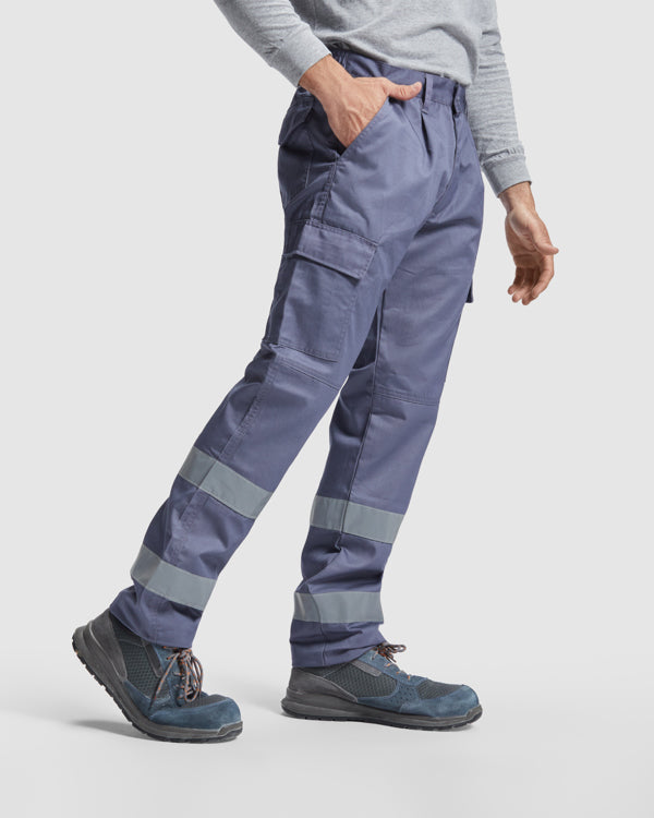 Roly Daily HV reflective work trousers, Lead: supplier product view