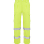 Roly Alfa - High-Visibility Multi-Pocket Trousers - Reflective Safety Cargo Pants - Industrial Grade