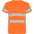 Roly Delta - Technical Hi-Vis T-Shirt - 100% Bird's Eye Polyester - Safety Workwear