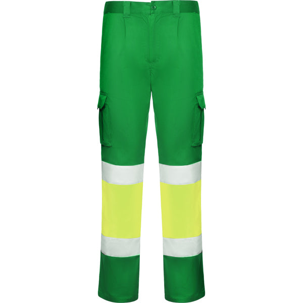 Roly Daily Stretch HV - Stretch High Visibility Trousers - Multi-Pocket - Industrial Safety Uniform