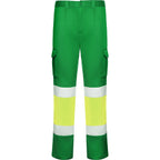 Roly Daily Stretch HV - Stretch High Visibility Trousers - Multi-Pocket - Industrial Safety Uniform