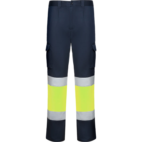 Roly Daily Stretch HV - Stretch High Visibility Trousers - Multi-Pocket - Industrial Safety Uniform