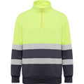 
Sweat-shirt haute visibilité zippé Roly Spica
