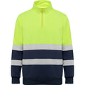 
Roly Spica High-Visibility Zip-Neck Sweatshirt
