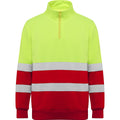 
Roly Spica High-Visibility Zip-Neck Sweatshirt
