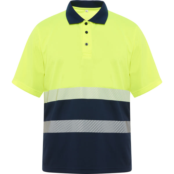 Roly VEGA - High-Vis Technical Polo - Breathable Safety Workwear