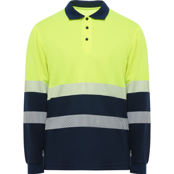 
Roly Vega Langarm-Warnschutz-Poloshirt

