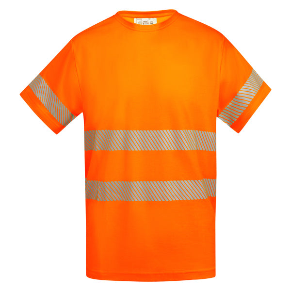 Roly Tauri - Breathable High-Vis Cotton Blend T-Shirt - Segmented Tape Safety Workwear