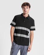 Roly FORAN HV9324 Unisex Enhanced-Visibility Short-Sleeved Polo Shirt