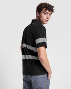 Roly FORAN HV9324 Unisex Enhanced-Visibility Short-Sleeved Polo Shirt