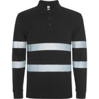Roly FORAN L/S 9325 Unisex Enhanced-Visibility Long-Sleeve Polo Shirt