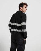 Roly FORAN L/S 9325 Unisex Enhanced-Visibility Long-Sleeve Polo Shirt