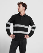 Roly FORAN L/S 9325 Unisex Enhanced-Visibility Long-Sleeve Polo Shirt