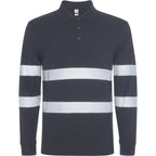 Roly FORAN L/S 9325 Unisex Enhanced-Visibility Long-Sleeve Polo Shirt