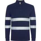 Roly FORAN L/S 9325 Unisex Enhanced-Visibility Long-Sleeve Polo Shirt