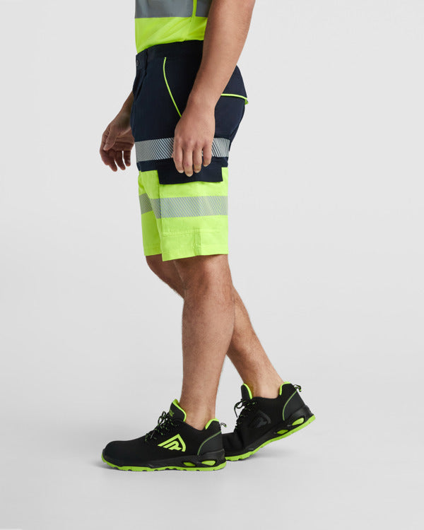Roly LADA 9328 Unisex High-Visibility Shorts
